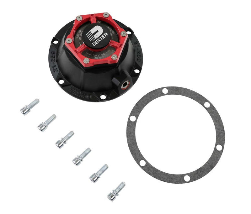 Load image into Gallery viewer, Fortress Complete Aluminum Oil Cap Replacement Kit For Dexter 9,000-12,000 lb. Axles, Bolt-On (sold each)