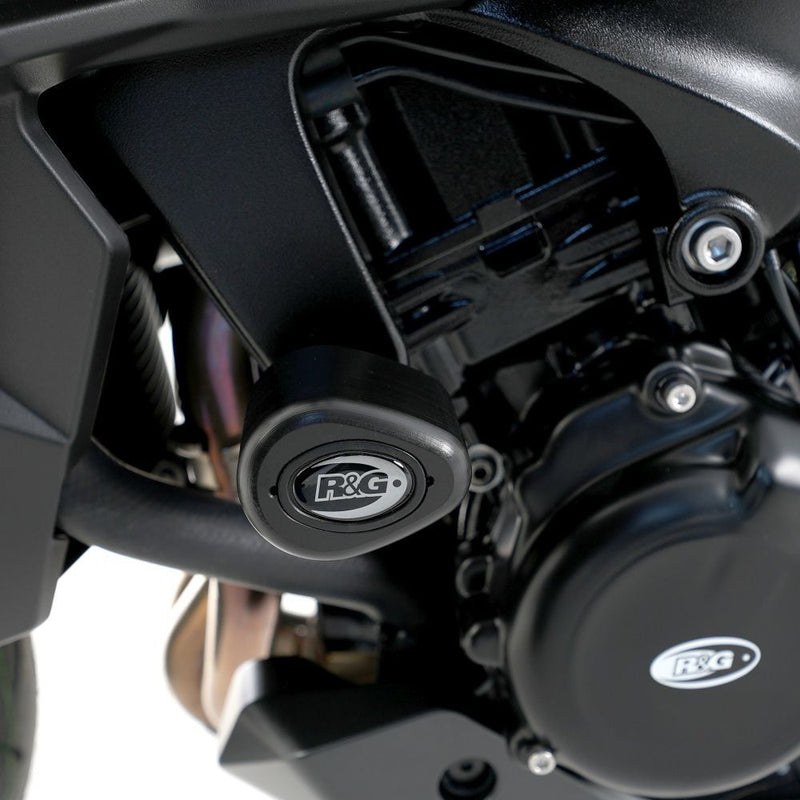 Load image into Gallery viewer, R&G Racing Black Aero Style Crash Protection Bobbins For 2021-2024 Suzuki GSX-S 950