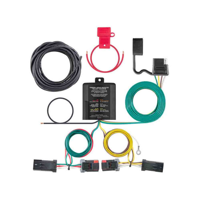 Load image into Gallery viewer, T-Connector Custom Wiring Harness, 4-Way Flat Output fits 2011-2017 Jeep Compass (Old body style) (No PHEV)