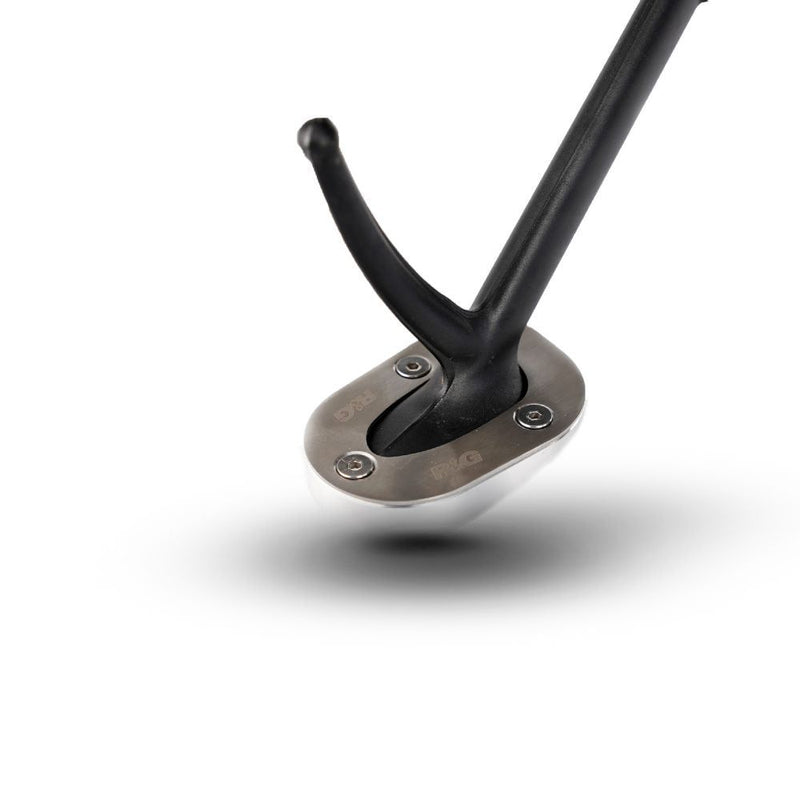 Load image into Gallery viewer, R&G Racing Silver Kickstand Shoe For 2022-2023 Triumph Speed Twin 900