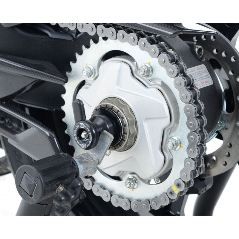 Load image into Gallery viewer, R&G Racing Black Spindle Sliders For 2001-2006 Honda VTR1000 SP-1