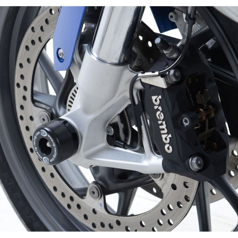 Load image into Gallery viewer, R&G Racing Black Fork Protectors For 2015-2018 BMW R1200R ABS