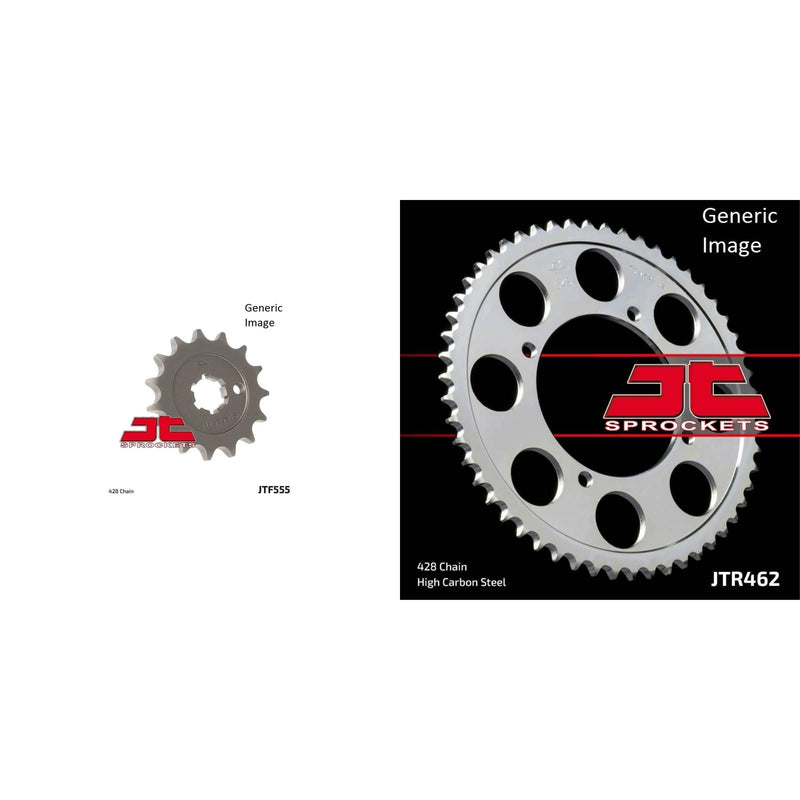 Load image into Gallery viewer, Front and Rear Steel Sprocket Kit for OffRoad KAWASAKI KX85A 2001-2013