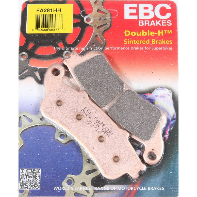 Load image into Gallery viewer, EBC 1 Pair Sintered HH Race Formula Brake Pads MPN FA281HH