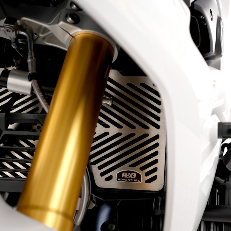 Load image into Gallery viewer, R&G Racing Stainless Steel Radiator Guard For 2015-2018 BMW R1200R ABS