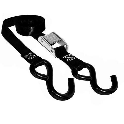 Load image into Gallery viewer, SPI 12-140 Tie Down Straps 1 Inch X 66 Inch 2000 Lb Black