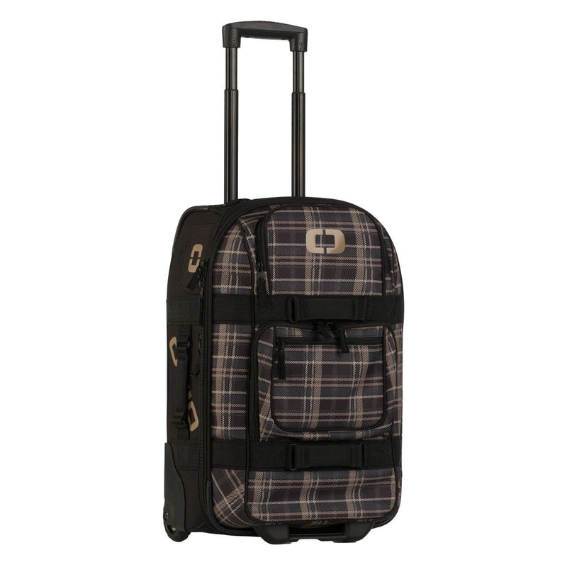 Load image into Gallery viewer, Ogio ONU 22 Plaidley Tan / Black Carry On Suitcase - 804000.06