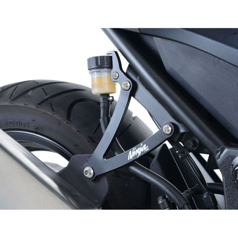Load image into Gallery viewer, R&G Racing Black Exhaust Hanger For 2013-2017 Kawasaki Ninja 250