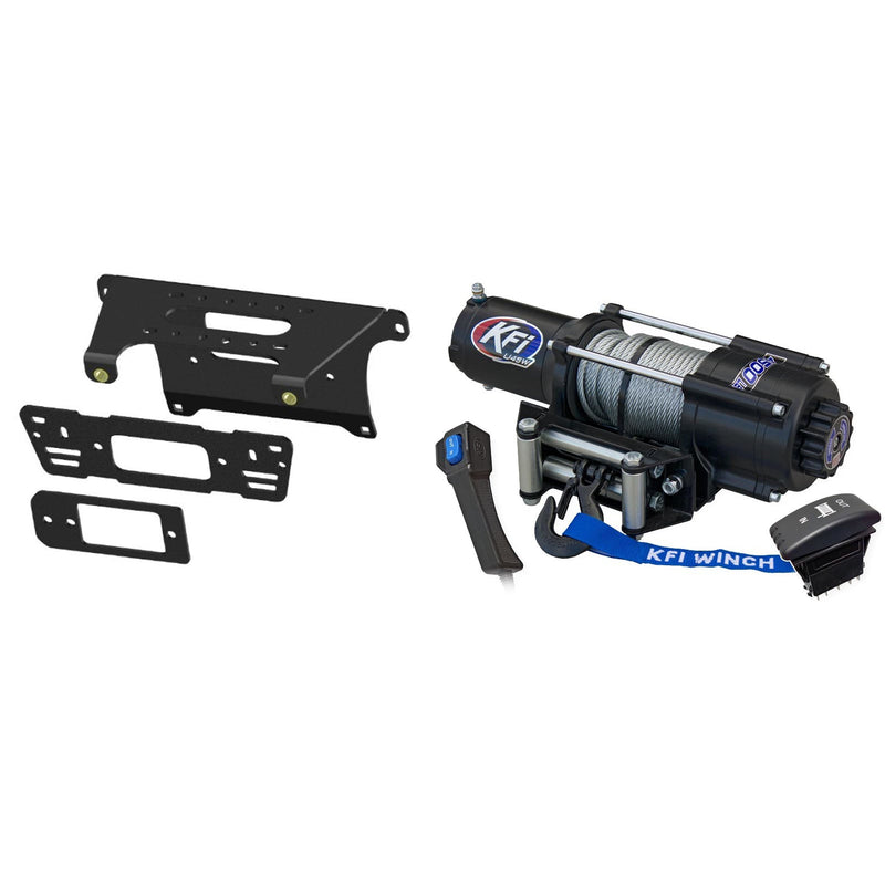 Load image into Gallery viewer, KFI Winch Kit For Polaris Diesel Ranger (1000) Full-Size 4x4 Crew 2015-2018