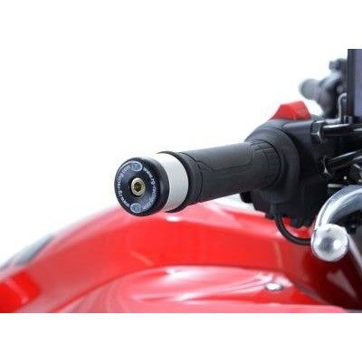 Load image into Gallery viewer, R&G Racing Black Bar End Sliders For 2015-2018 Honda Crossrunner BE0096BK