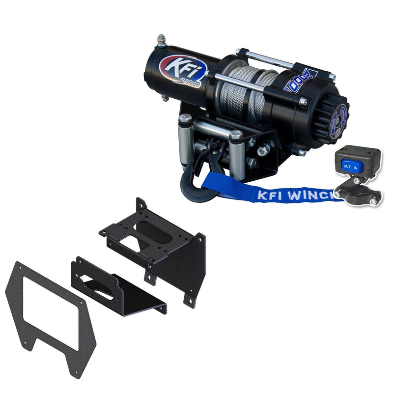 Load image into Gallery viewer, KFI Products Winch Kit For Polaris RZR Turbo R/R 4 2022-2024
