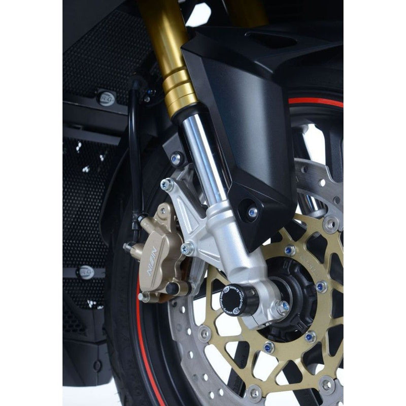 Load image into Gallery viewer, R&G Racing Black Fork Protectors For 2017-2020 Honda CBR250RR