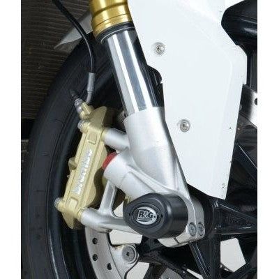 Load image into Gallery viewer, R&G Racing Black Aero Fork Protectors For 2009-2014 BMW HP4 ABS