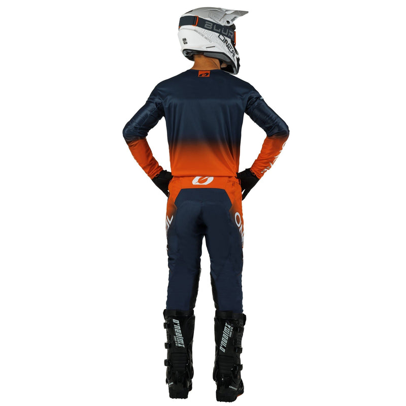 Load image into Gallery viewer, Motocross Jersey 242 O'Neal Mayhem Hexx Blue / Orange Motocross Jersey