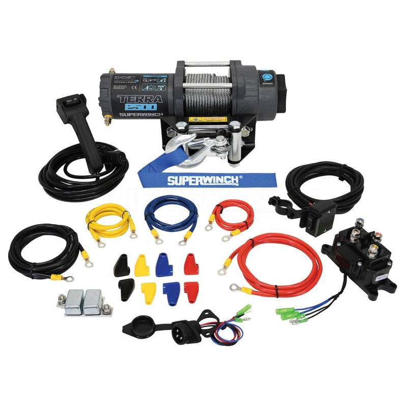 Load image into Gallery viewer, Superwinch Terra 2500 12V Wire Rope Winch