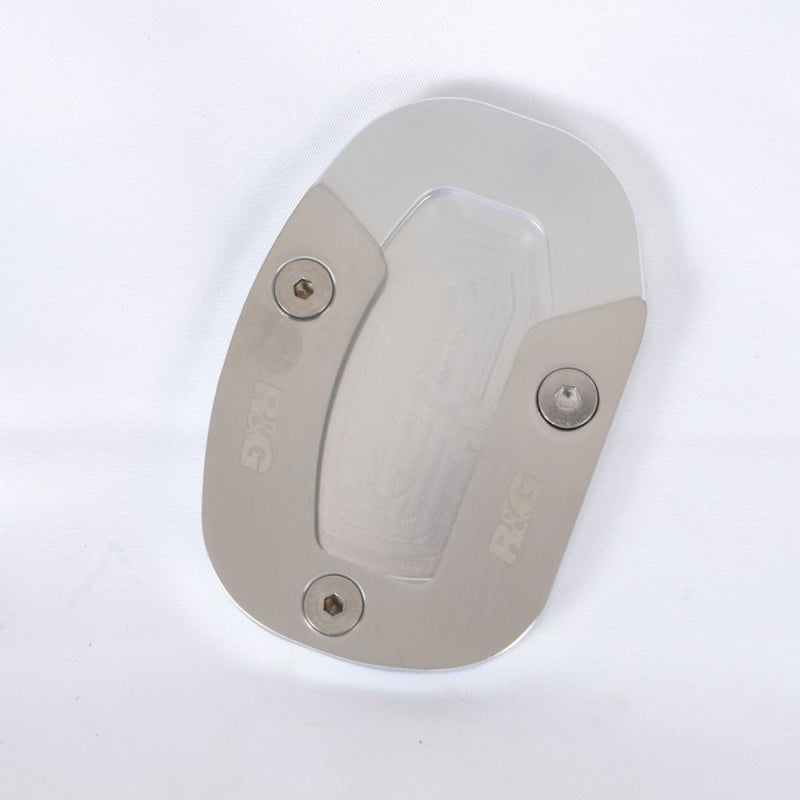 Load image into Gallery viewer, R&G Racing Silver Kickstand Shoe For 2014-2024 Yamaha MT-07 FZ-07