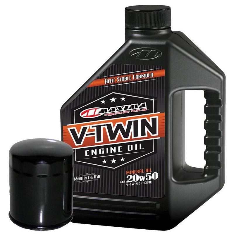 Load image into Gallery viewer, Engine Oil Change Kit for Harley Davidson Sportster V-Twin HF170B Maxima HIFLO