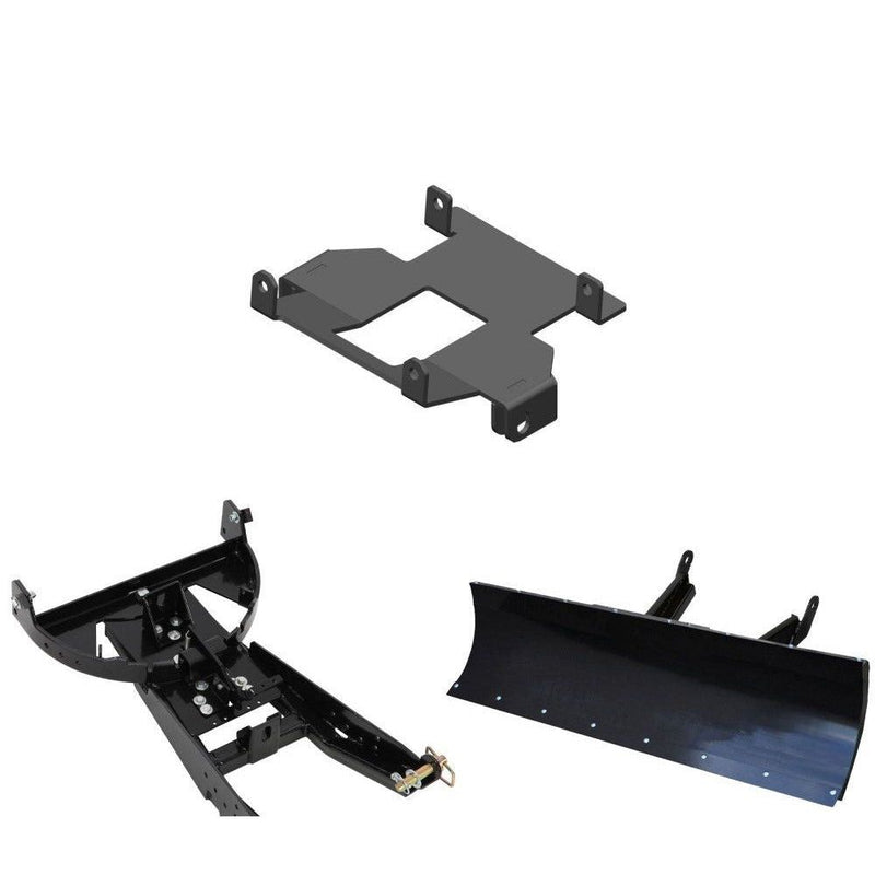 Load image into Gallery viewer, Denali Black UTV Snow Plow Kit For Polaris RZR Pro XP 2020-2021