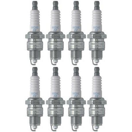 Set of 8 NGK Standard Spark Plugs for Suzuki LT-A50 2005-2002 Engine 50cc
