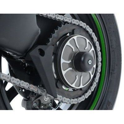 Load image into Gallery viewer, R&G Racing Black Swingarm Protectors For 2015-2017 Kawasaki Ninja H2 ZX1000