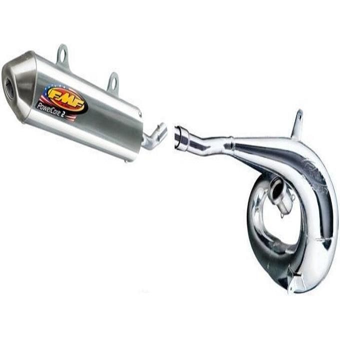 Load image into Gallery viewer, FMF GNARLY FULL PIPE EXHAUST AND POWERCORE 2 SILENCER 2002 HONDA CR250R CR250