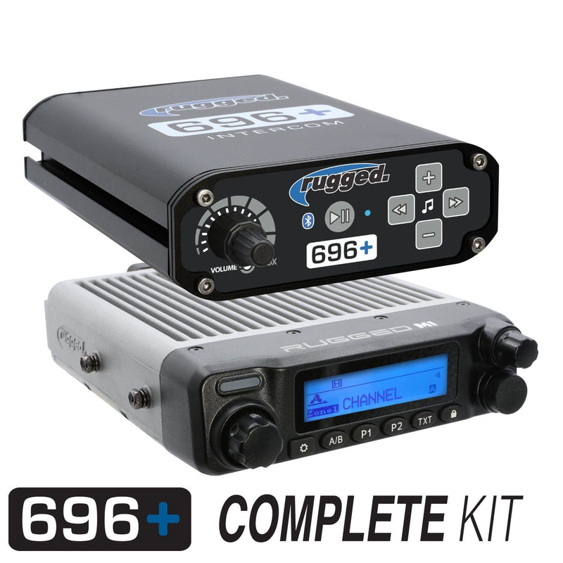 Load image into Gallery viewer, Rugged Radios 696 PLUS Complete Master Communication Kit with Intercom and 2-Way Radio