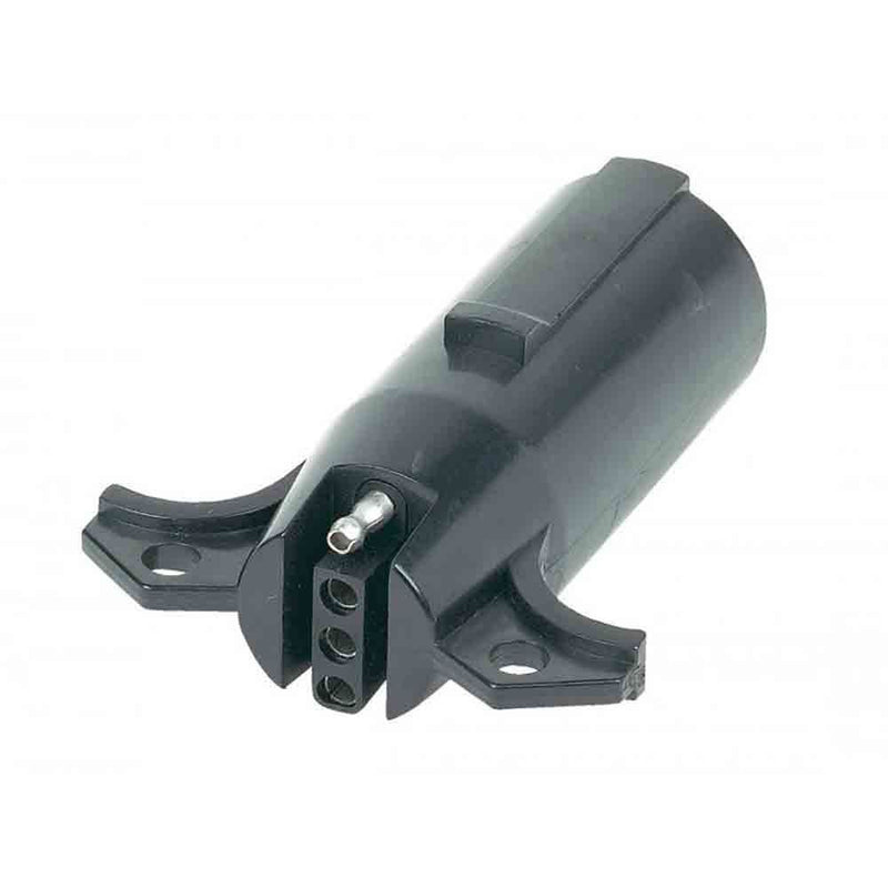 Load image into Gallery viewer, 7-Way Round Pin to 4-Flat Adapter