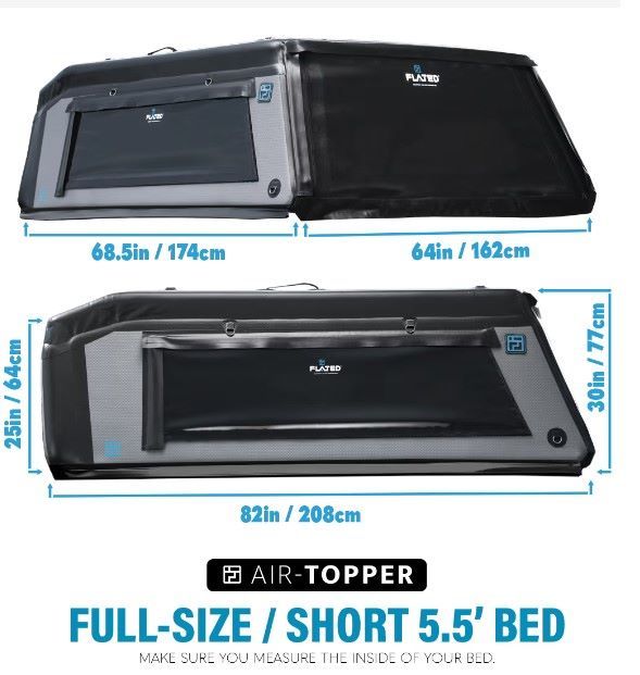 Load image into Gallery viewer, Airtopper Inflatable Truck Topper fits Full-size 5-1/2 Foot Pickup Short Bed