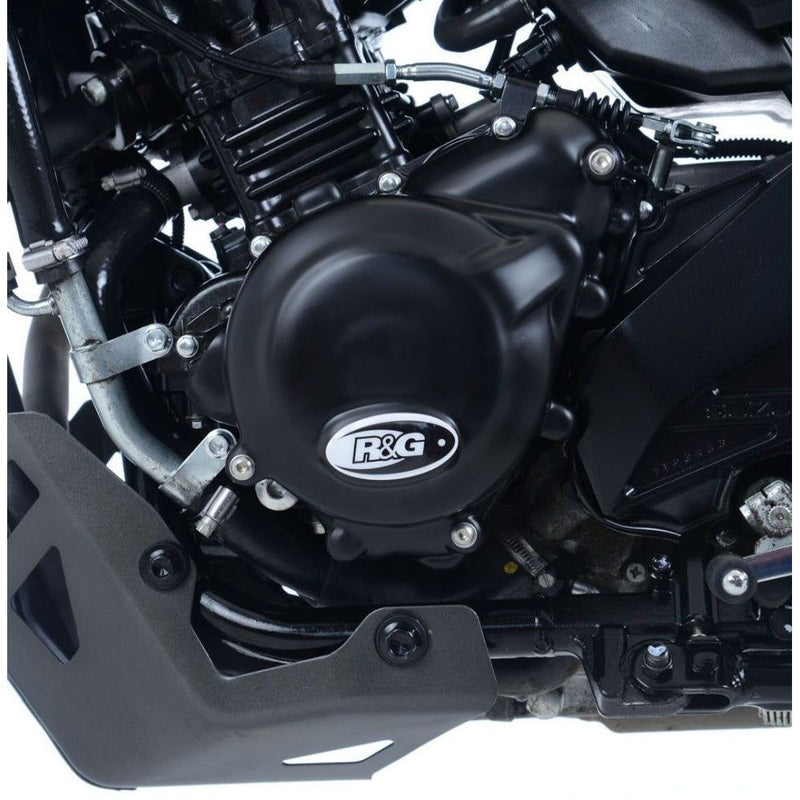 Load image into Gallery viewer, R&G Racing Black 2 Piece Engine Case Cover Kit For 2018-2020 Suzuki GSX250R