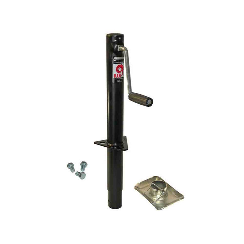 Load image into Gallery viewer, A-Frame Trailer Jack with Foot and Mounting Hardware