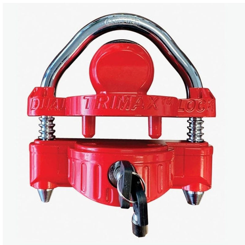 Load image into Gallery viewer, Keyed-Alike Universal Coupler Locks with 1/2 Inch Shackle - 5 Pack