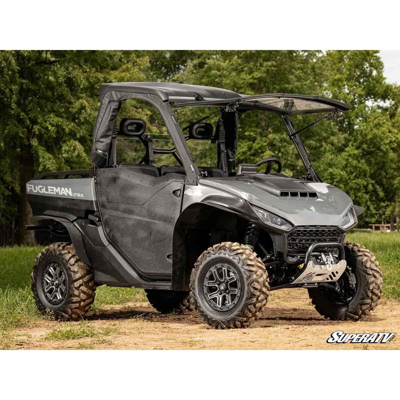 Load image into Gallery viewer, SuperATV Segway Fugleman UT10 Scratch-Resistant Flip Windshield FWS-SW-FMNUT10-70