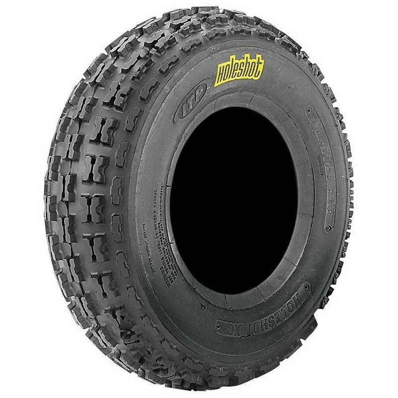 Load image into Gallery viewer, Set of 2 ITP Holeshot XC Front Tires 22x7-10 4-ply with QUADBOSS Sealant