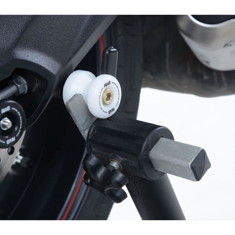 Load image into Gallery viewer, R&G Racing White Cotton Reels For 2023-2024 BMW M1000R