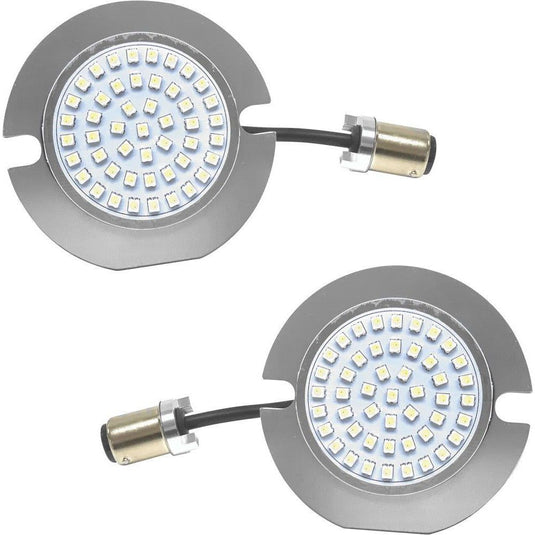 Letric Lighting Flat Switchback Turn Signal Insert White/Amber