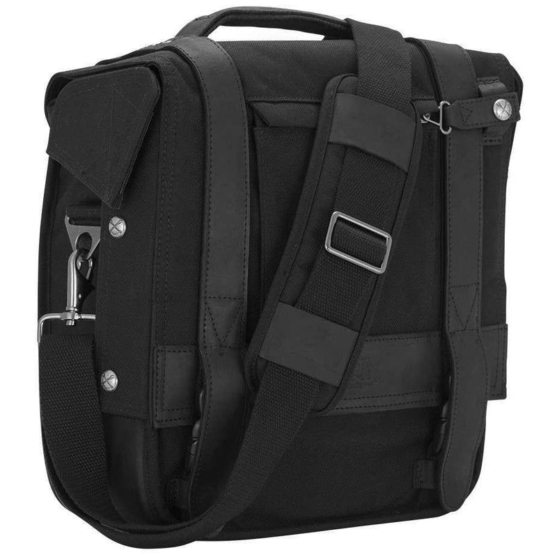 Load image into Gallery viewer, Burly Brand Voyager Saddlebag Black - B15-1000B