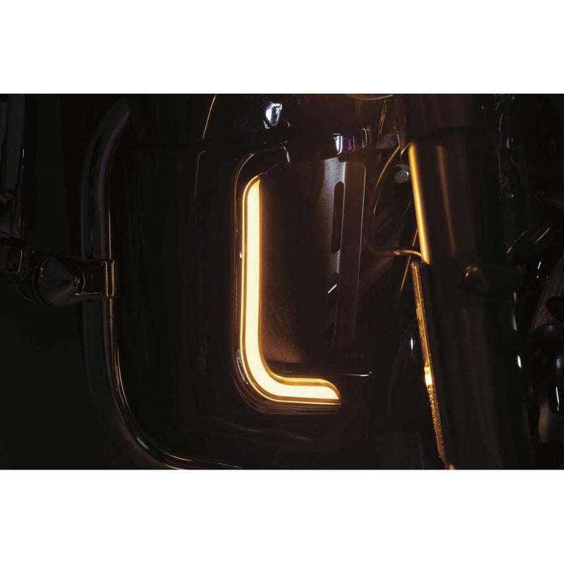 Load image into Gallery viewer, Kuryakyn Tracer Chrome LED Fairing Lower Accents 2956