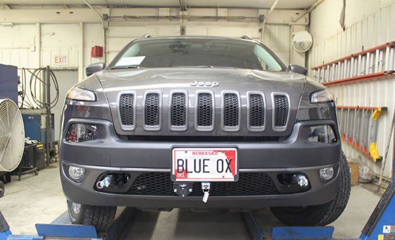 Load image into Gallery viewer, Blue Ox BX1155 Baseplate fits 2014-2018 Jeep Cherokee Trailhawk (Includes ACC) (2-Speed Transfer Case) (Replaced BX1136)