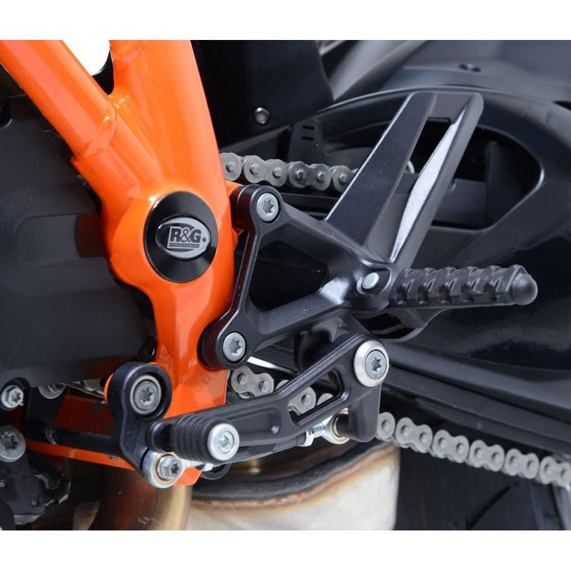 Load image into Gallery viewer, R&G Racing Black Frame Plug Kit FI0060BK