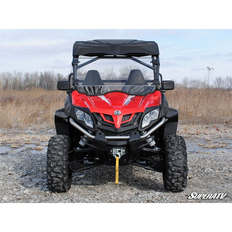Load image into Gallery viewer, SuperATV CFMOTO ZForce 500 Scratch-Resistant Full Windshield WS-CF-ZF800EX-70