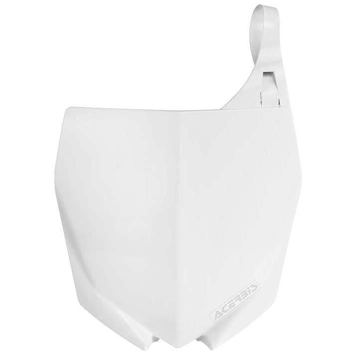 Load image into Gallery viewer, Acerbis White Front Number Plate for Yamaha - 2171750002