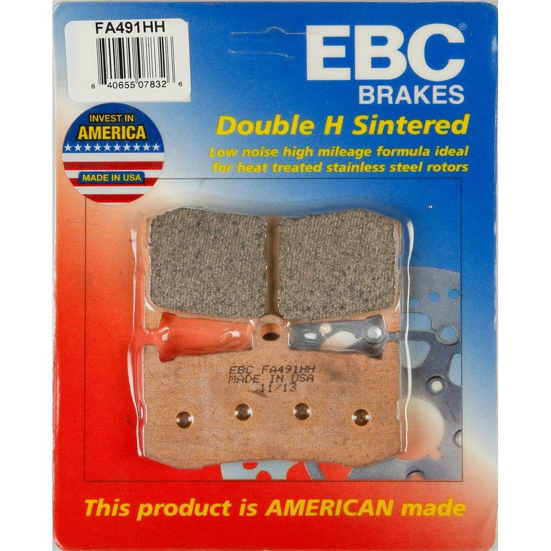 Load image into Gallery viewer, EBC 1 Pair HH Sintered Superbike Brake Pads MPN FA491HH