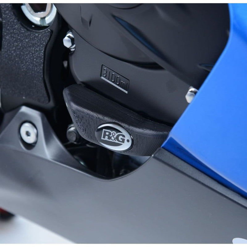 Load image into Gallery viewer, R&G Racing Black Engine Case Sliders RHS For 2017-2018 Suzuki GSXR1000