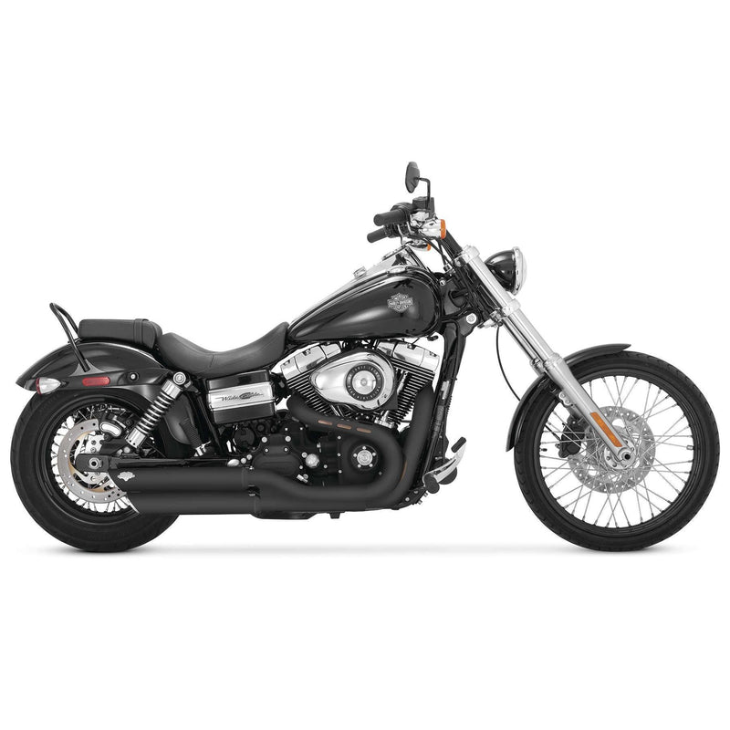 Load image into Gallery viewer, Vance & Hines 46845 Twin Slash 3in. Slip-Ons Black