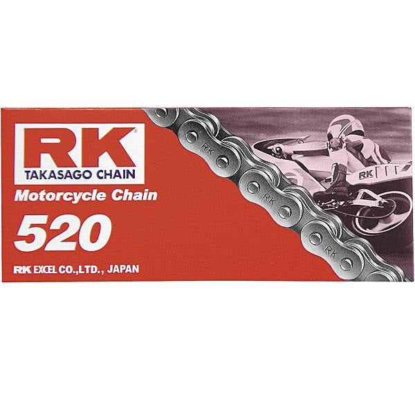 Load image into Gallery viewer, RK 520 RK-M Natural Standard Chain 106 links for ATV/UTV
