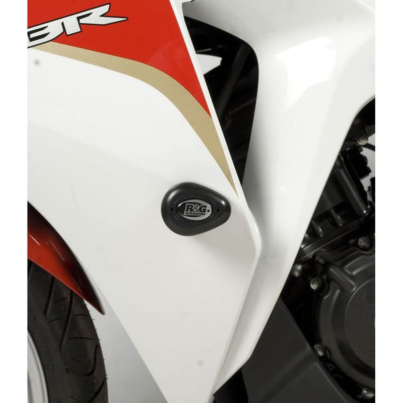 Load image into Gallery viewer, R&G Racing Black Aero Style Crash Protectors For 2013-2015 Honda CB1300