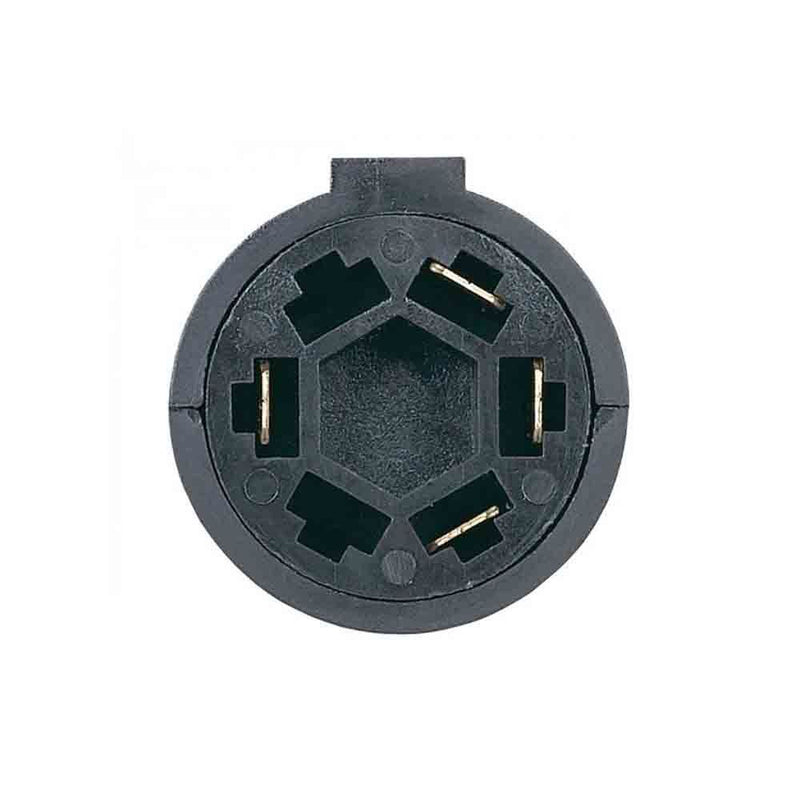Load image into Gallery viewer, 7-Way Flat Pin to 4-Flat Adapter with LED Lights