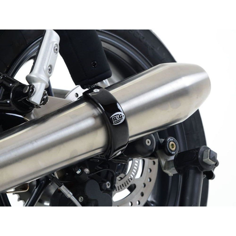 Load image into Gallery viewer, R&G Racing Black Exhaust Protector For 2024-2024 BMW R 12 nineT