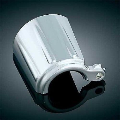 Load image into Gallery viewer, Kuryakyn Chrome Inner Primary Cover Front Extension w/ 8294 Accent Trim Harley