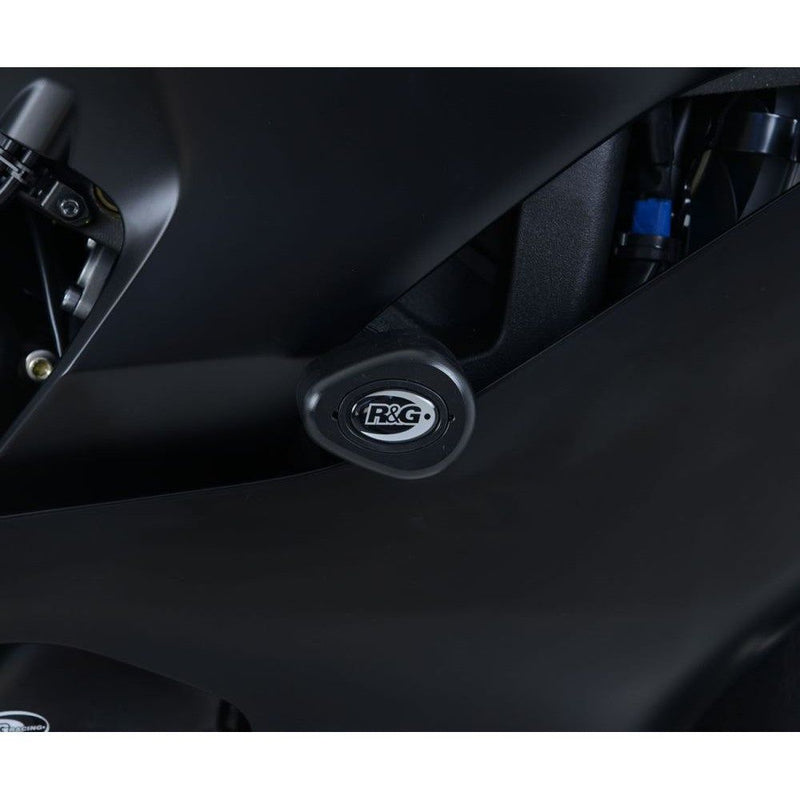 Load image into Gallery viewer, R&G Racing Black Aero Style Crash Protection Bobbins For 2017-2020 Yamaha YZF R6